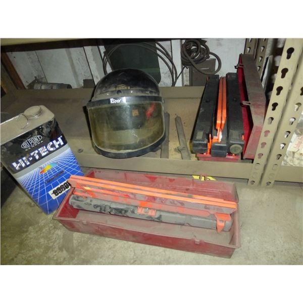 Helmet, 2- flare sets, thinner