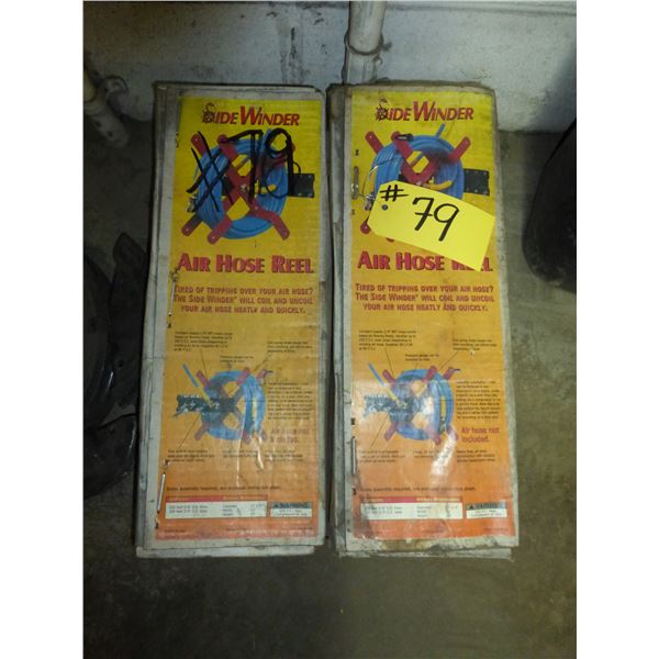 2- New air hose reels
