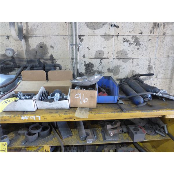 Grease guns, brackets