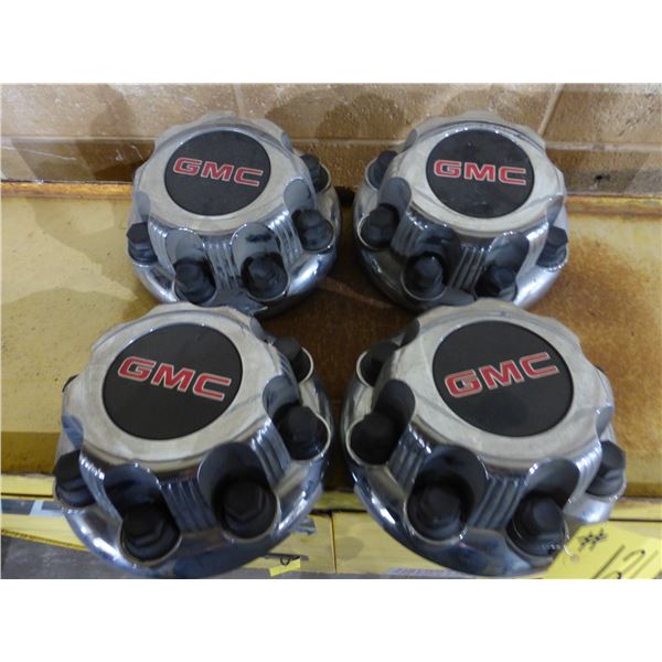 4- GMC center caps