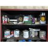 Image 2 : Steel cabinet c/w paint & thinners