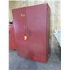 Image 4 : Steel cabinet c/w paint & thinners