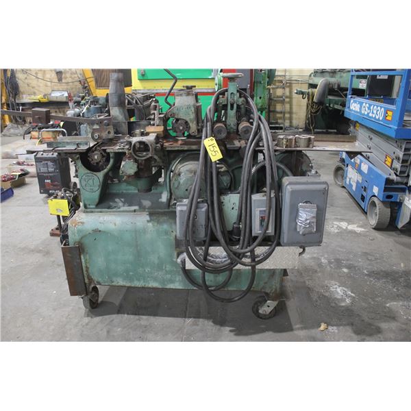 2x6" Torque & groove machine, 3 ph (working, motor for planer needs to be replaced)