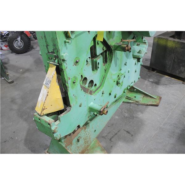 Ironworker, 7.5 HP, 3 ph, 208 V (working) Forklift available to load