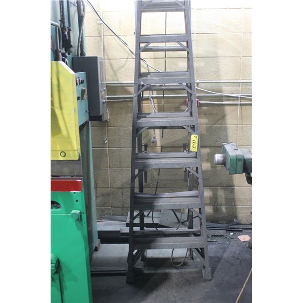 Step ladder & alum. Ext. ladder