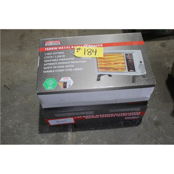 1500 Watt elec. Heater (new)