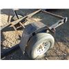 Image 2 : Single axle ball hitch trailer c/w new fenders & 2 spares, no visible SN (Farm use only)