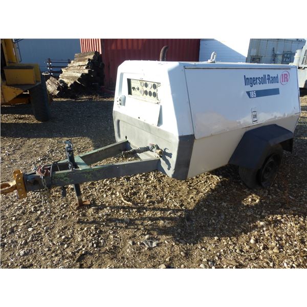 1994 Ingersoll rand 185, Diesel compressor, showing 1041 hrs, #242030 JKE326 (runs and operates)