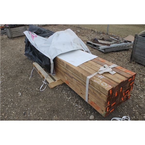 Approx. 32- 10' - 4x4's- treated