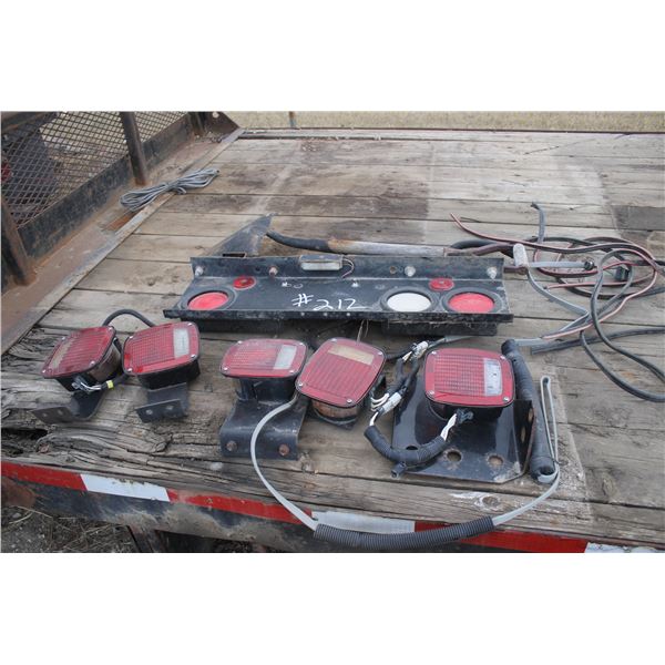 Pallet of misc. lights