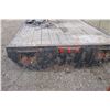 Image 2 : 91"x129" Truck deck, rear hitch, deck & tool box (needs work)