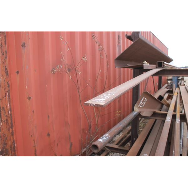 Balance of steel on west side of rack, which has not been previously numbered