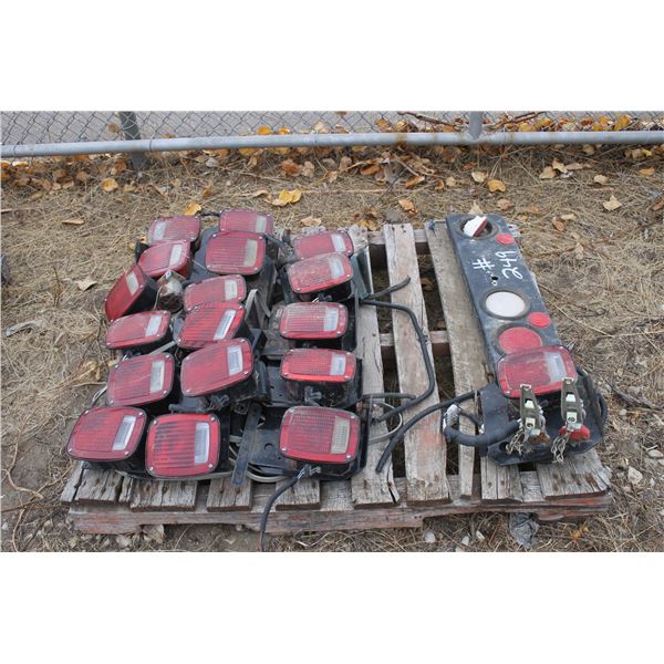 1- pallet of truck trailer lights