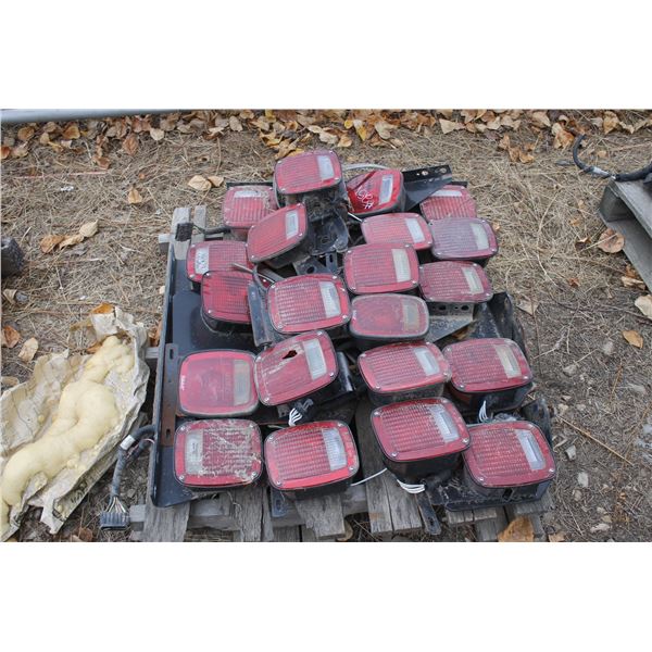 1- pallet of truck trailer lights