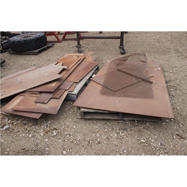 2- pallets of plating