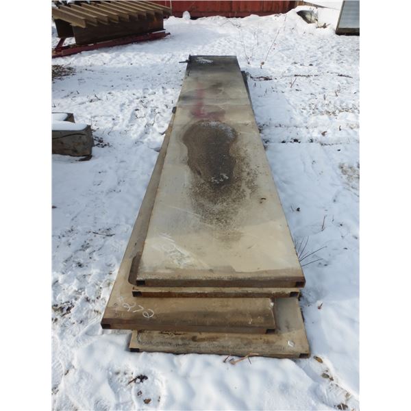 3- Metal doors, 16'x33"x2"