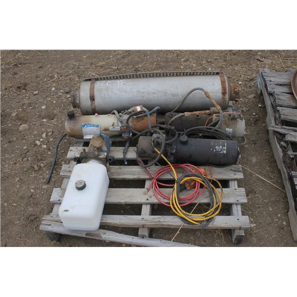 4- Hyd. Power packs & 1 muffler
