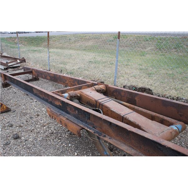 Hoist box frame & harsh hoist