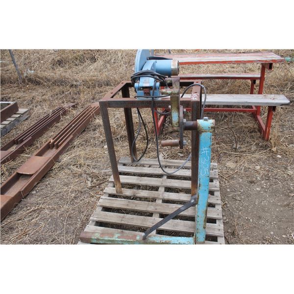 Cut off saw & motor stand