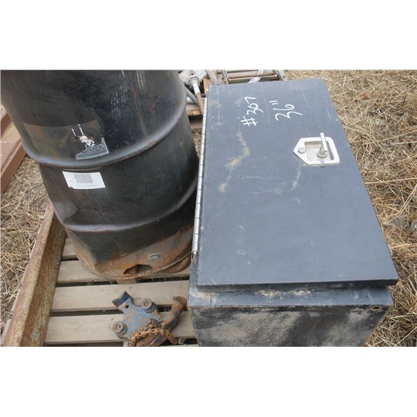 Rub hoses & 36" tool box