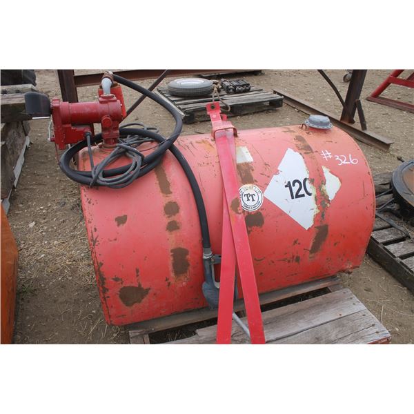 Tidy tank c/w 12 V pump