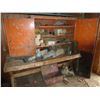 Image 1 : Tool box & misc. on counter & orange shelf
