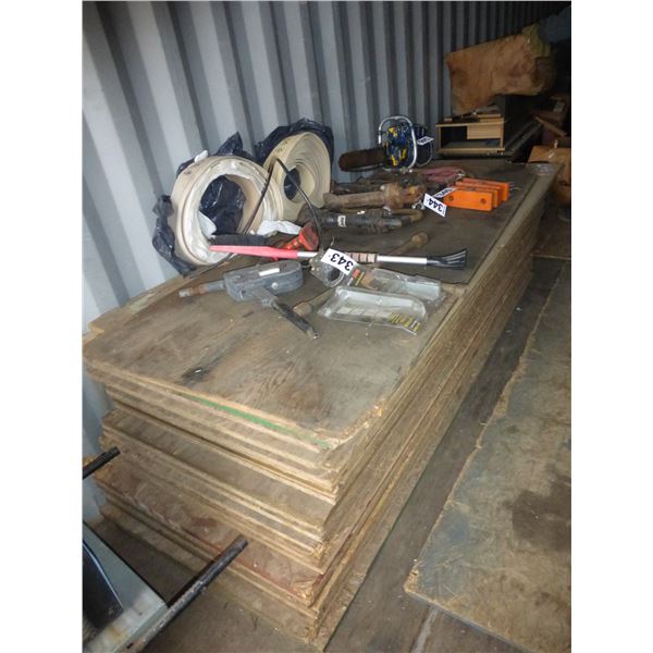 1- Lift of chipboard & plywood