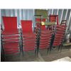 Image 1 : Approx. 30 stacking chairs