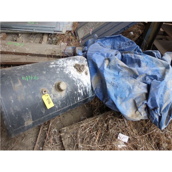 Hyd. Tank & tarp- 15 1/2' x 11 1/2'