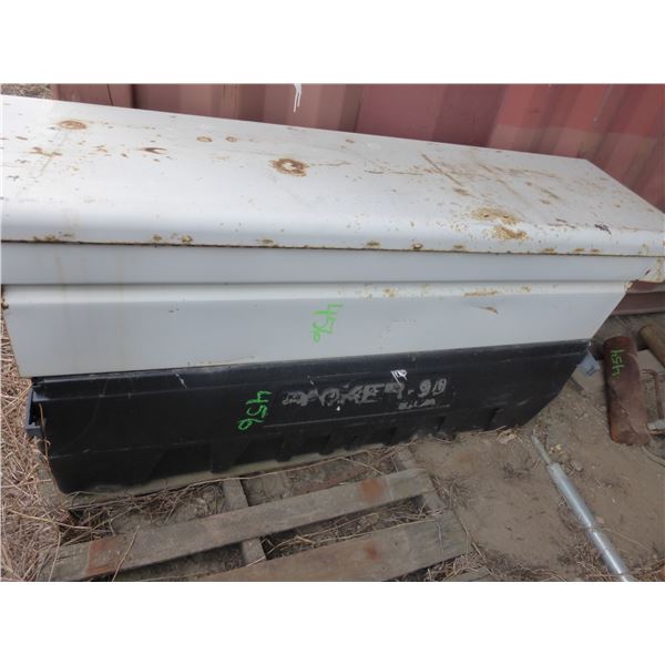 1- Metal tool box, 1- plastic tool box