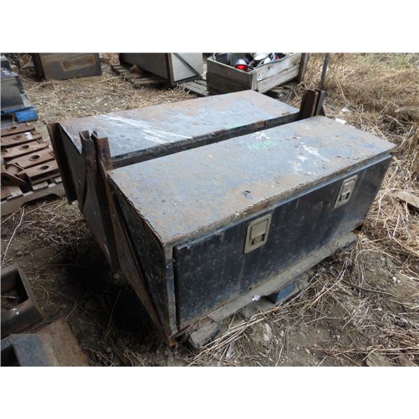 2- Metal side tool boxes
