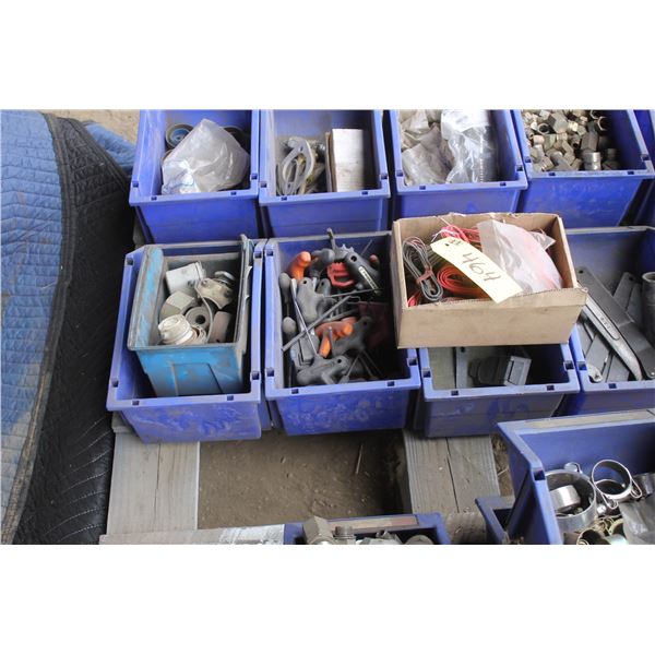 Pallet of fittings and misc. parts