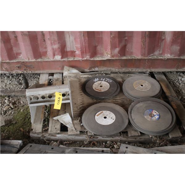 Cut off discs & alum. Step