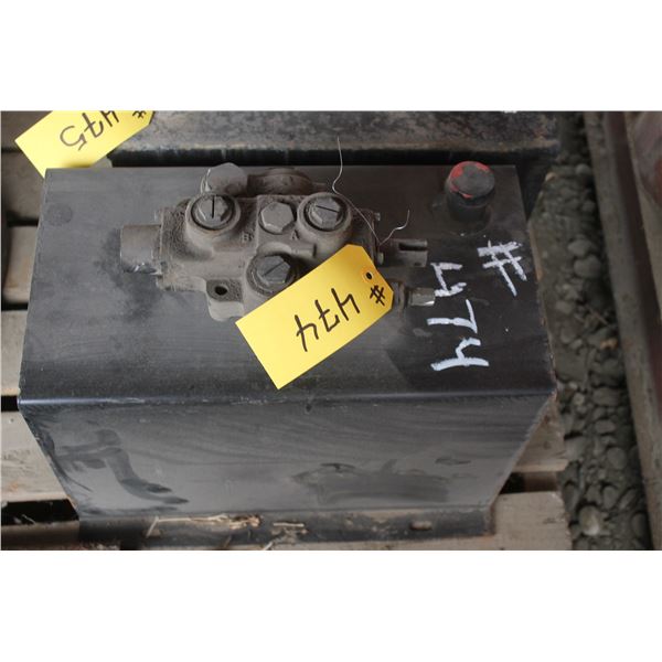 New hyd. Tank & valve