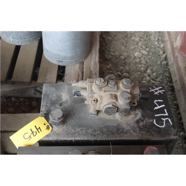 New hyd. Tank & valve