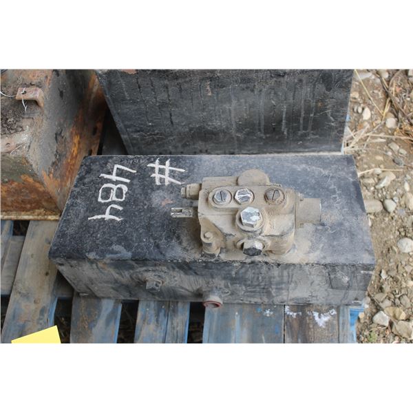 New hyd. tank & valve