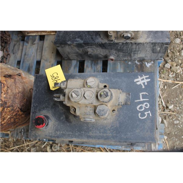 New hyd. tank & valve