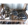 Image 10 : 2- Steel shelfs c/w roll tarp parts