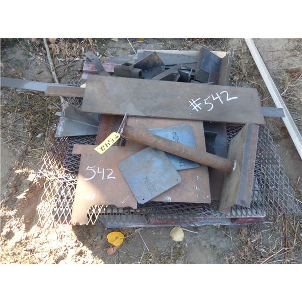 Pallet of misc. steel