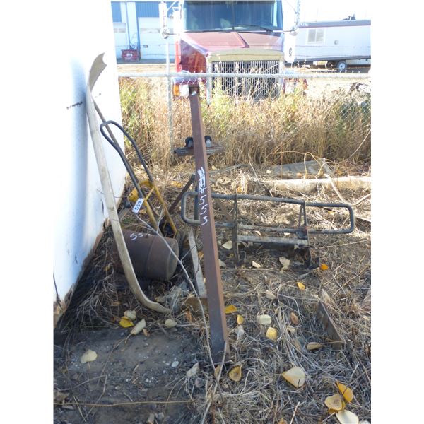 Cart, tank & misc. steel