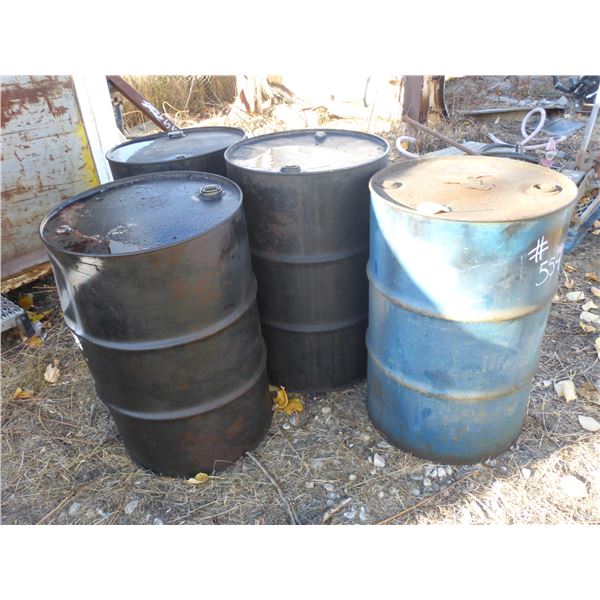4- Barrels (empty)