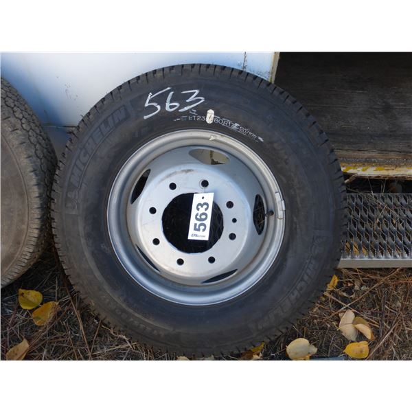 235/80 R17 tire & rim