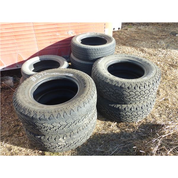 9- Various tires