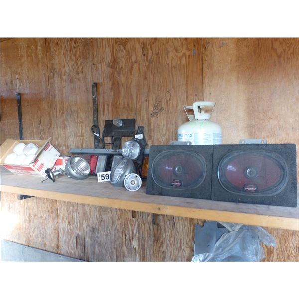 Lights, speakers and filters