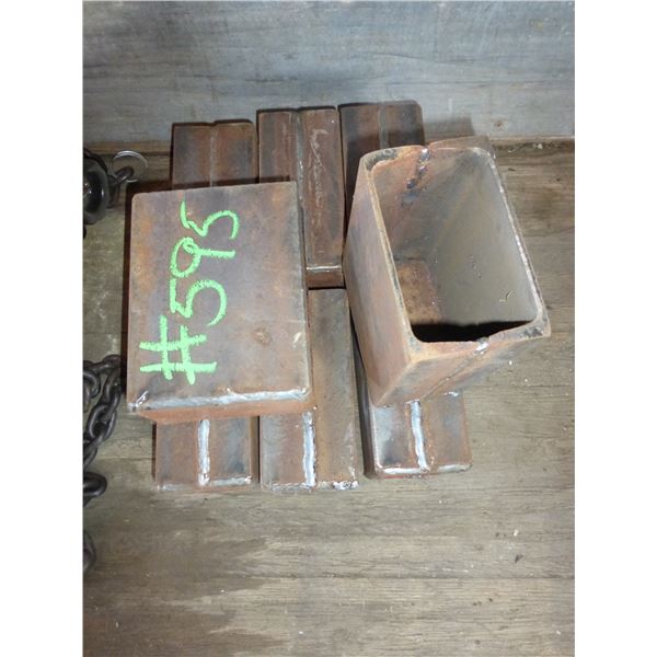 10 Rectangular pieces