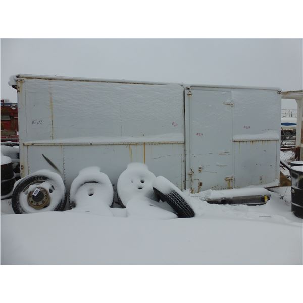 8'x18' Van (cannot be loaded until Friday)