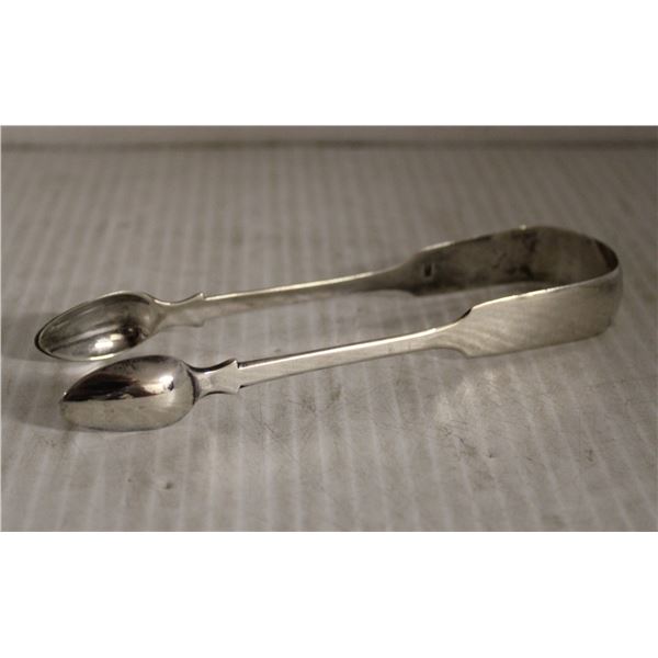 ENGLISH HALLMARKED SILVER SUGAR TONGS
