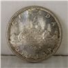 Image 1 : CANADA SILVER DOLLAR 1965