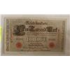 Image 1 : GERMAN 1000 MARK NOTE 1910