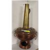 Image 1 : COPPER AND BRASS HOT POT / FONDUE 23 INCHES